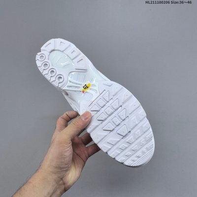 Nike Air Max Plus "Triple White" trainers — 6