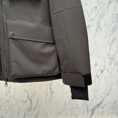Burberry technical hooded field or puffer jacket — 8