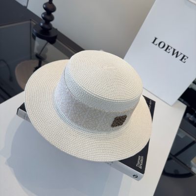 Loewe Paula's Ibiza raffia boater hat — 4