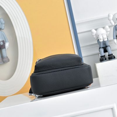 Hermes leather sling bag — 4