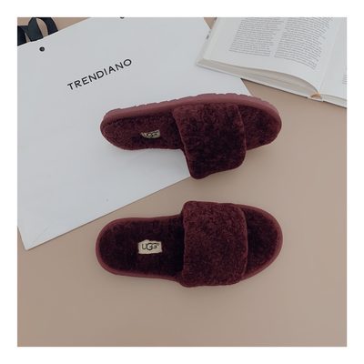 UGG sheepskin slides — 4