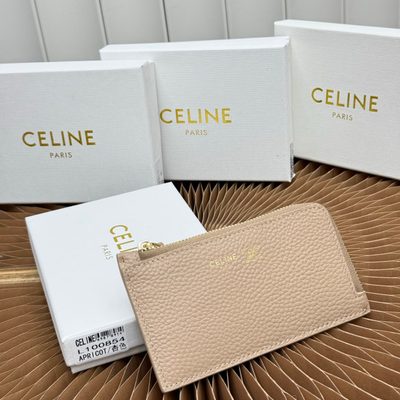 Celine Zipped Card Holder
