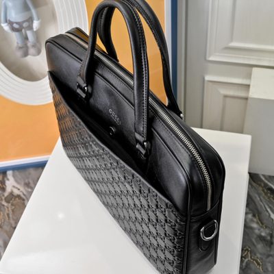 Gucci GG Emblem briefcase — 7