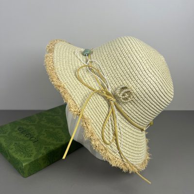 Gucci straw sun hats — 4