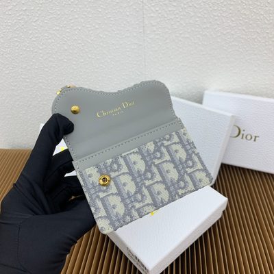 Dior Saddle Bloom card holder — 7