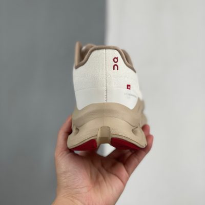 On Cloudtilt sneakers in a Pearl/Ivory colorway — 7