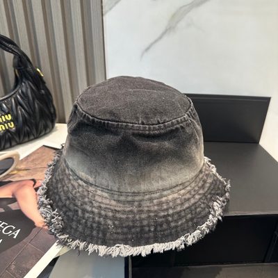 Chrome Hearts denim bucket hat — 3