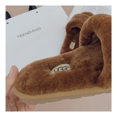 UGG sheepskin slides — 4