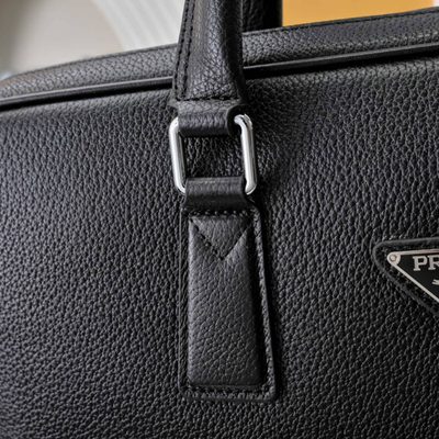 Prada leather briefcase — 5
