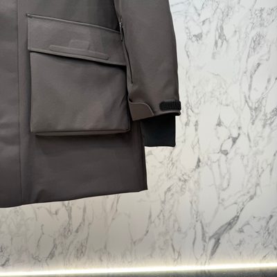 Burberry patch-pocket parka coats — 7