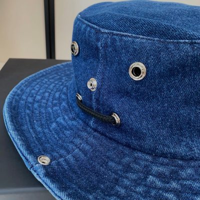 Chrome Hearts Denim Turbo Diesel Crank Bait Fishing Hat — 5