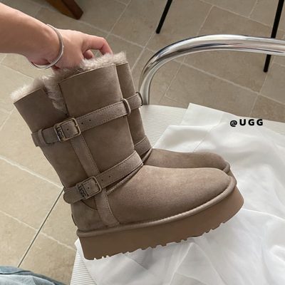 UGG Short Valerie Platform Boots — 3