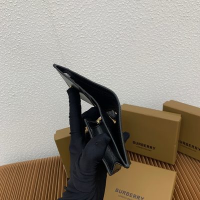 Burberry Small Check Folding Wallet — 9