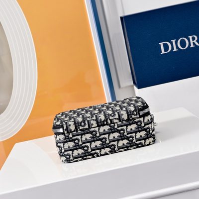 Dior Zipped Pouch with Strap — 7