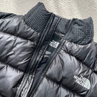The North Face black cropped puffer jacket — 3