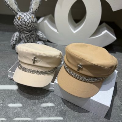 Chrome Hearts flat-top sailor caps — 7