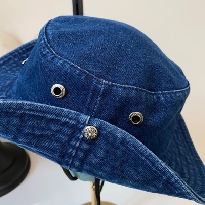 Chrome Hearts Denim Turbo Diesel Crank Bait Fishing Hat — 11