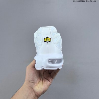 Nike Air Max Plus "Triple White" trainers — 5