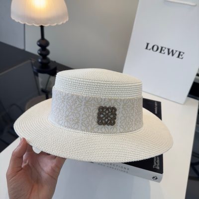 Loewe Paula's Ibiza raffia boater hat — 3