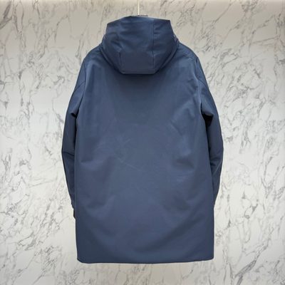 Burberry patch-pocket parka coats — 3