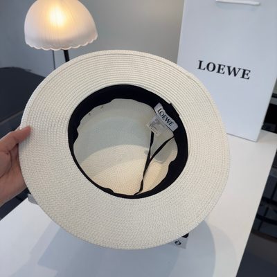 Loewe Paula's Ibiza raffia boater hat — 7