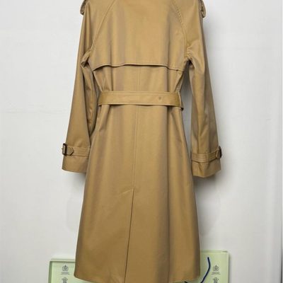 Burberry Long Gabardine Fitzrovia Trench Coat — 6