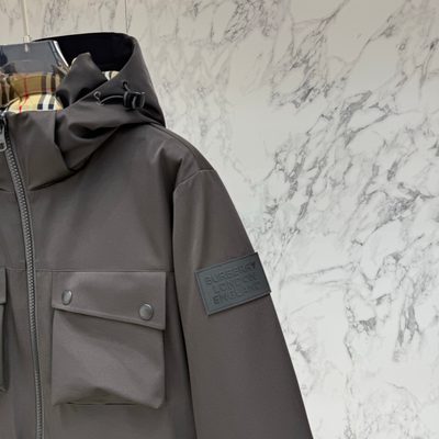 Burberry technical hooded field or puffer jacket — 6