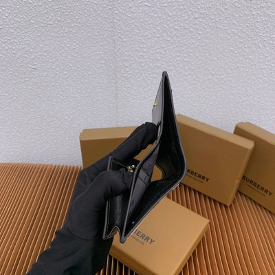 Burberry Small Check Folding Wallet — 9