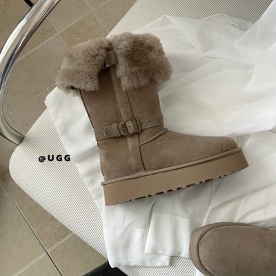 UGG Short Valerie Platform Boots — 4