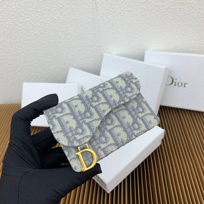 Dior Saddle Bloom card holder — 4