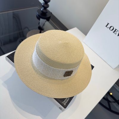 Loewe Paula's Ibiza raffia boater hat — 3