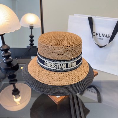Dior D-Bobby Large Brim Hat — 3