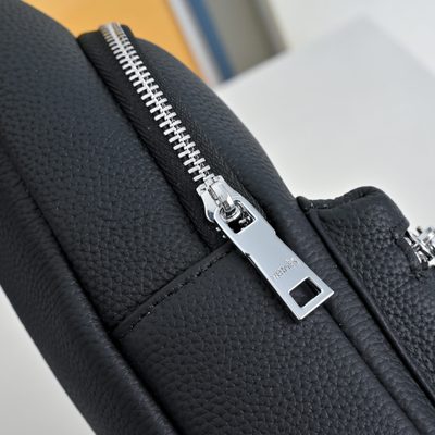 Hermes leather sling bag — 6