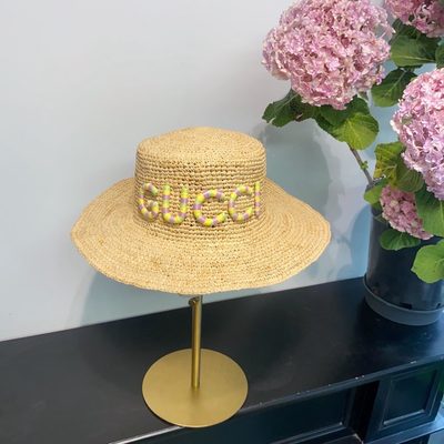 Gucci raffia bucket hat — 5