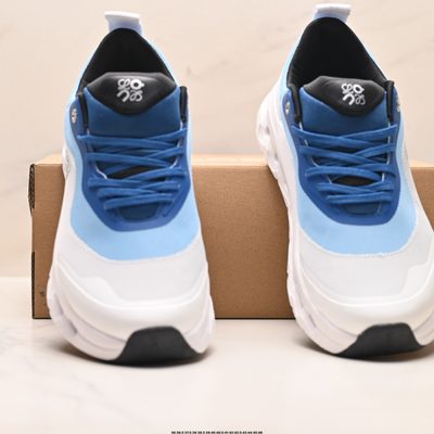 On x Loewe Cloudtilt 2.0 in a blue and white — 7