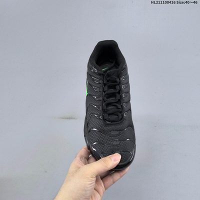 NIKE Air Max Plus TN Black Green Strike — 4