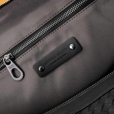 Bottega Veneta Intrecciato leather duffle bag — 8