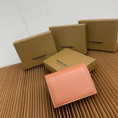 Burberry Small Check Folding Wallet — 3