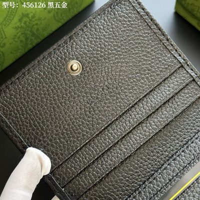 Gucci GG Marmont leather card case wallet — 4