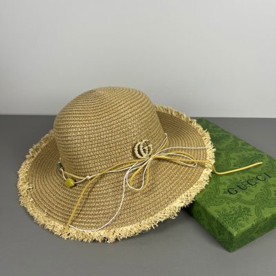 Gucci straw sun hats — 8