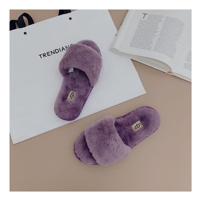 UGG sheepskin slides — 4