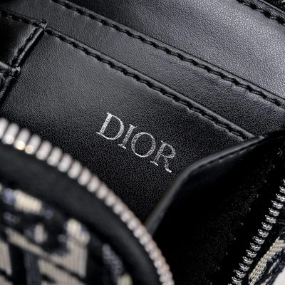 Dior Zipped Pouch with Strap — 8