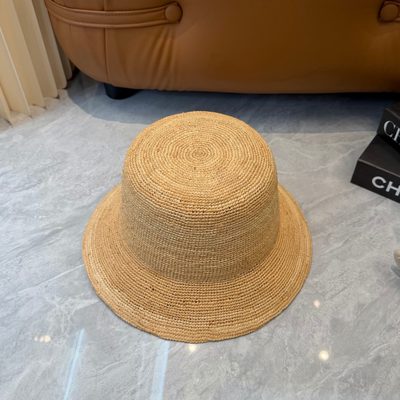 Loewe Anagram Raffia Bucket Hat — 4