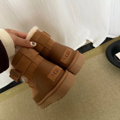 UGG Classic RetroChic Strap Boots — 3