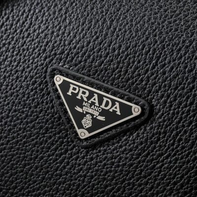 Prada leather briefcase — 4