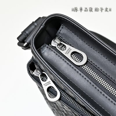 Bottega Veneta black messenger bag — 6