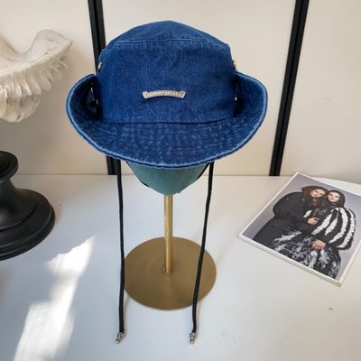 Chrome Hearts Denim Turbo Diesel Crank Bait Fishing Hat — 9