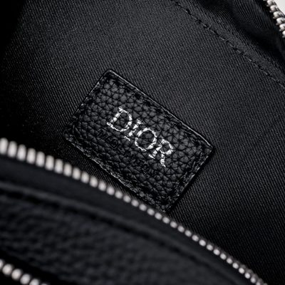Dior Zipped Pouch with Strap — 9