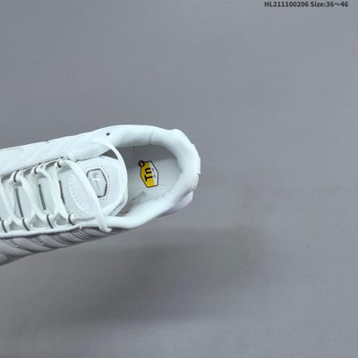 Nike Air Max Plus "Triple White" trainers — 8