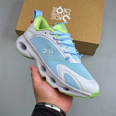 Loewe x On Cloudsolo blue running shoe